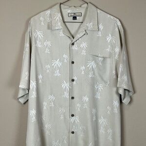 Tommy Bahama 100% silk casual dress shirt